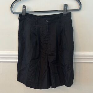 Vintage Oleg Cassini 100% Silk Shorts – Size M